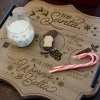 Santa Cookie Serving Tray