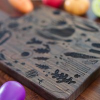 Veggie Engraved Cutting Board