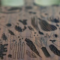 Veggie Engraved Cutting Board