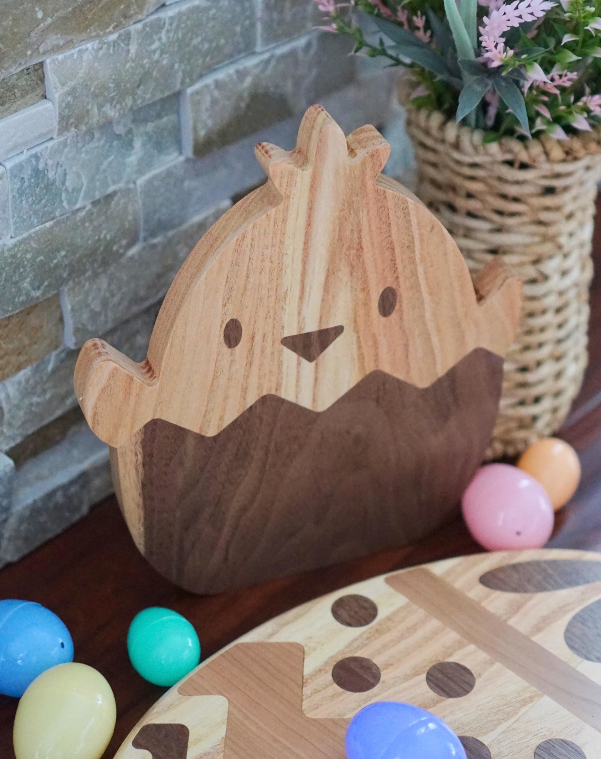 Hatching Chick Cutting Board