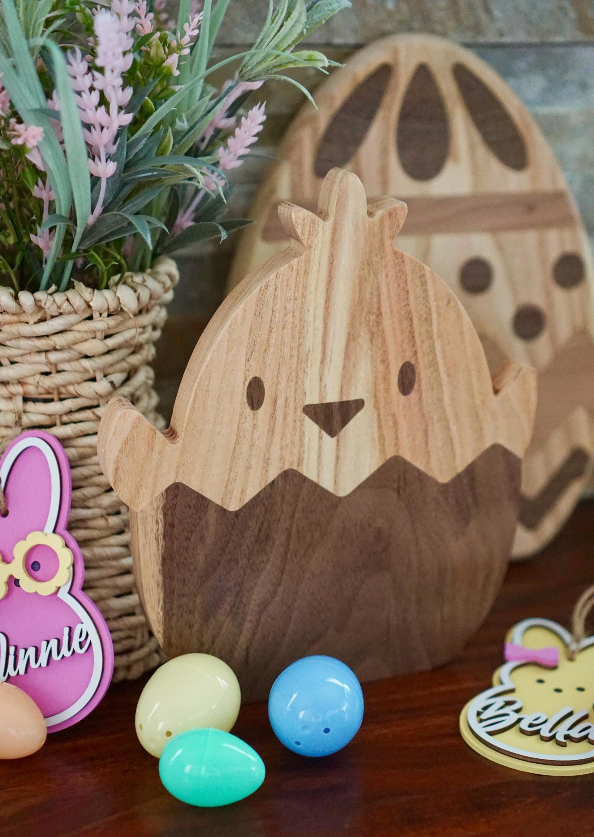 Hatching Chick Cutting Board