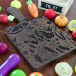 Veggie Engraved Cutting Board
